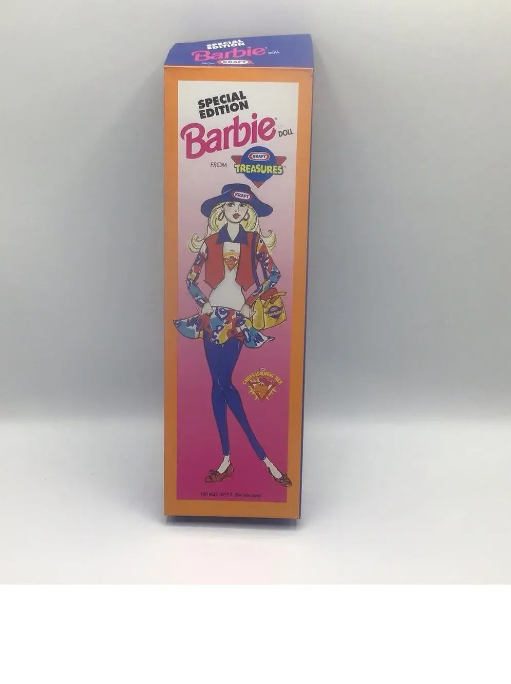1992 Barbie Kraft Treasures Special Edition Cheesasaurus Rex Vintage Promo Doll